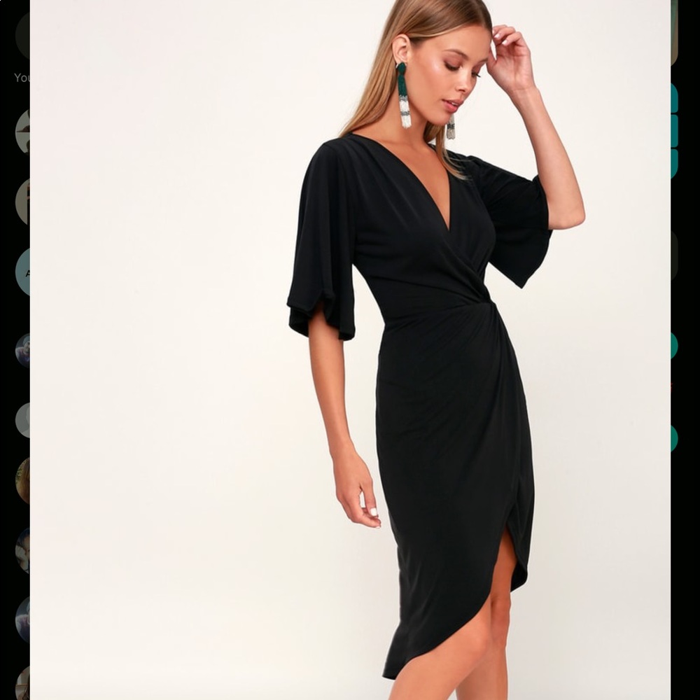 Black All in favor Dress *NEW w/ tags*